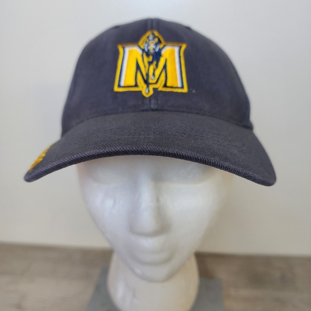 Murray KY University Racers Ball Cap Gray Adjustable Hook Loop Embroidered